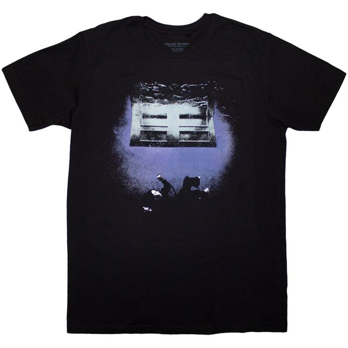 Billie Eilish Unisex T-Shirt: Hit Me Hard And Soft Door Falling (Črna) 220281