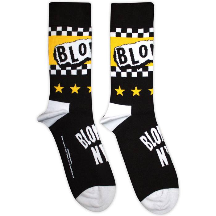 Blondie Unisex Ankle Socks: NYC Logo (črne, UK 7–11) 220288
