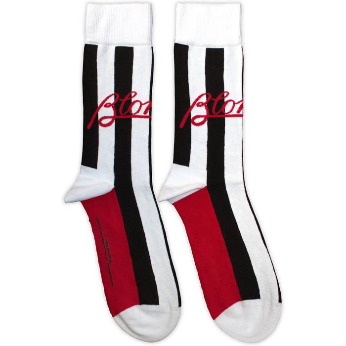 Blondie Unisex Ankle Socks: Parallel Lines (Bela) 220289