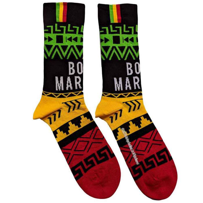 Bob Marley unisex gležnjarji nogavice Press Play črne 220348