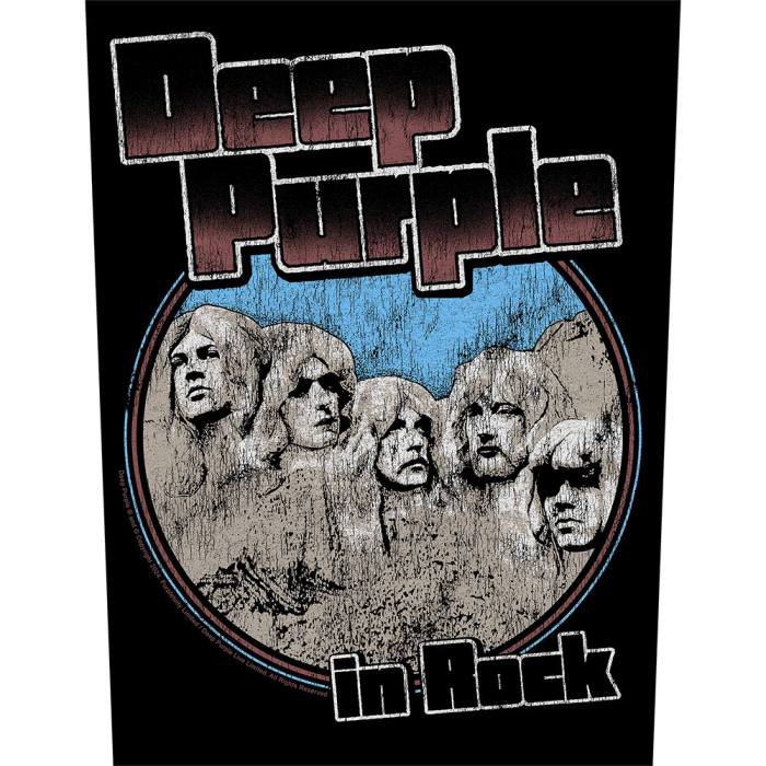 Deep Purple našitek za hrbet: In Rock 220416