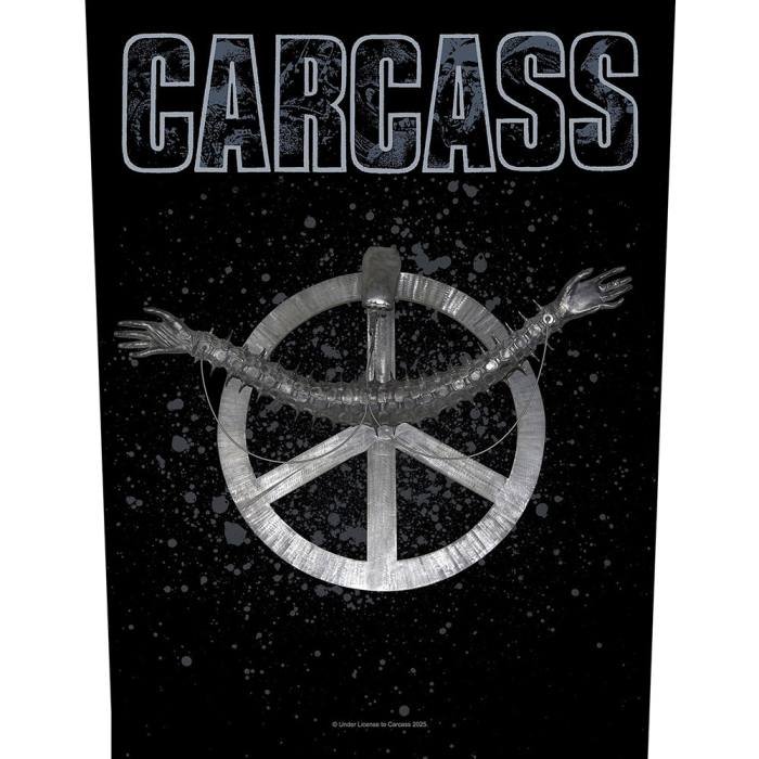 Carcass našitek za hrbet: Heartwork 220418