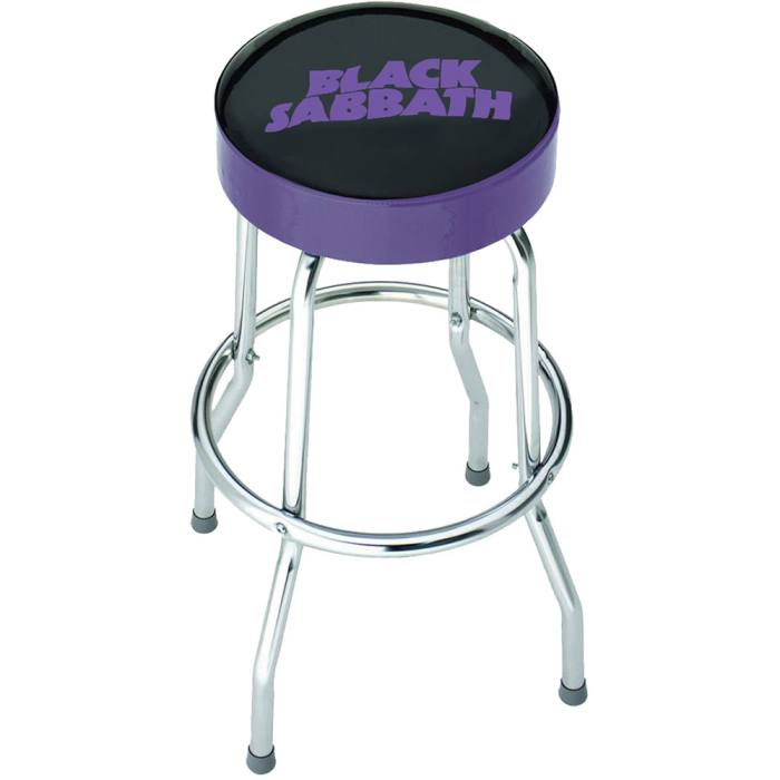 Black Sabbath Bar Stool: Logo 220430