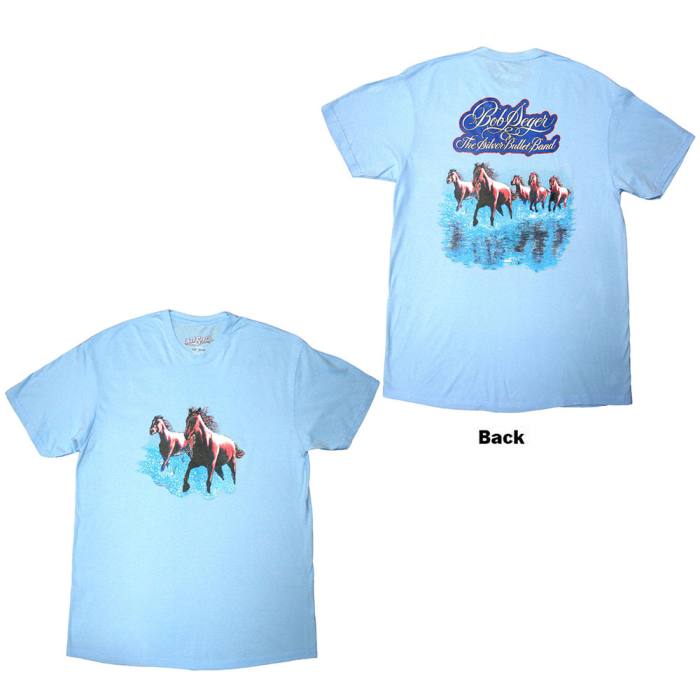 Bob Seger & The Silver Bullet Band T-Shirt: Horses 220444