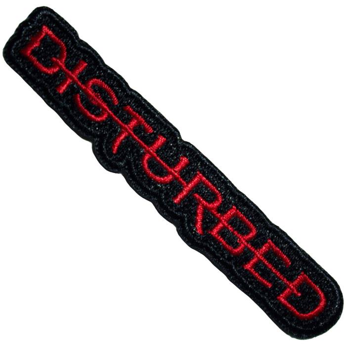 Disturbed Standard našitek: Strike Through 220809