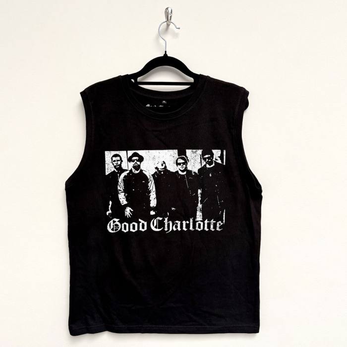 Good Charlotte Unisex Tank T-Shirt: Band Photo (črna) 220999