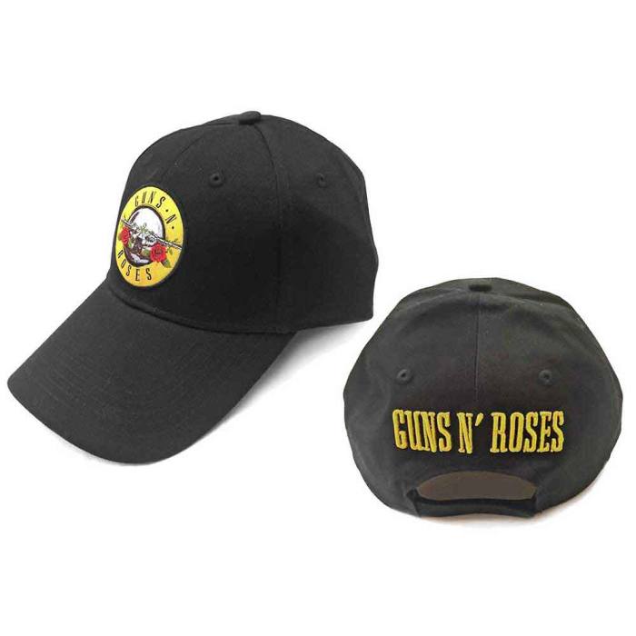 Guns N' Roses Unisex Baseball Cap: Circle Logo (Black) 221091