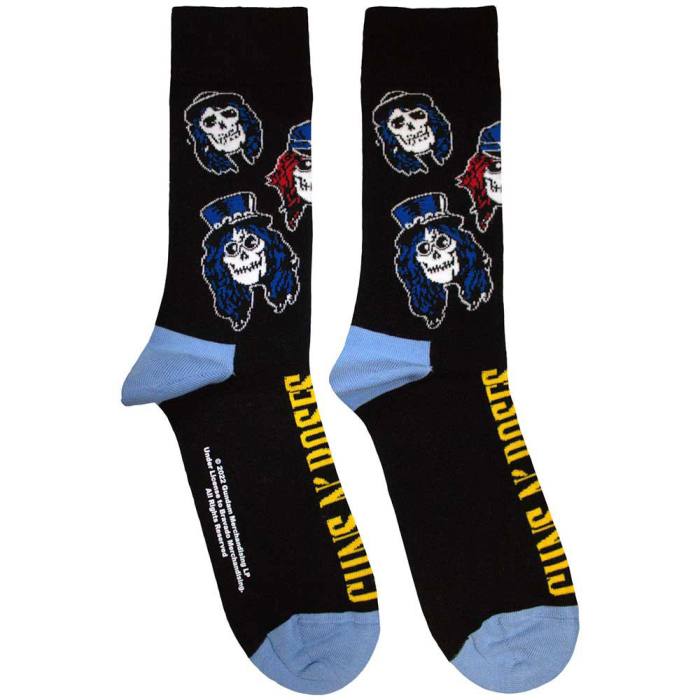 Guns N' Roses Unisex Ankle Nogavice Skulls Band 221097