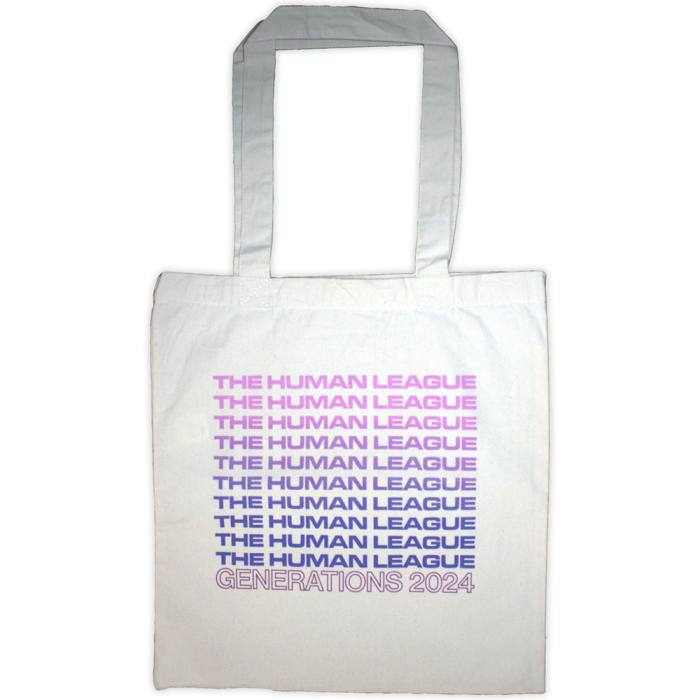 The Human League Cotton Tote Bag: Generations Tour '24 (Naravna) (Ex-Tour) 221150