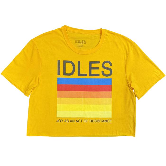 Idles ženski Crop Top Resistance (Yellow) 221210