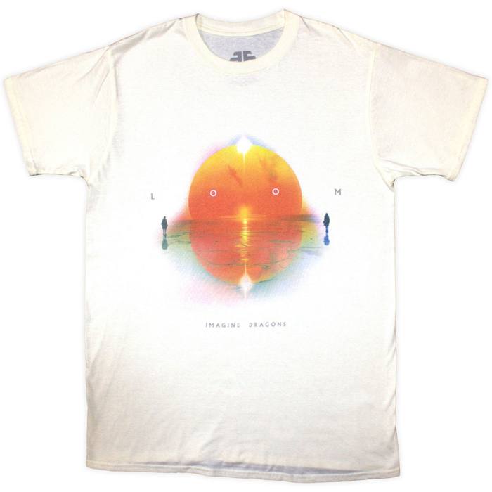 Imagine Dragons Unisex T-Shirt: Loom Sunset (natural) 221222