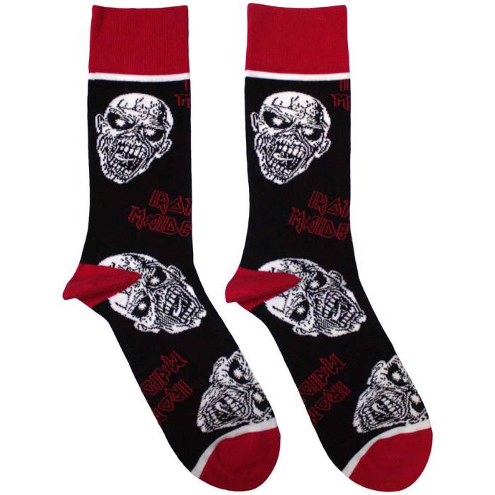 Iron Maiden Eddie Skulls Nogavice 221270