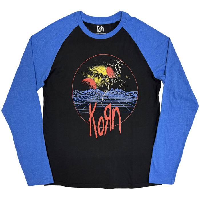 Korn Wireframe Space Raglan T-Shirt 221501