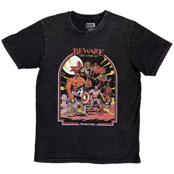 Marvel Stone Wash T-Shirt: We Don't Bite 221767