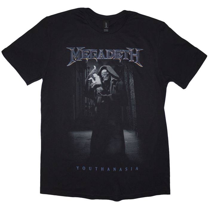 Megadeth Unisex T-Shirt: Youthanasia The Broker (Črna) 221948