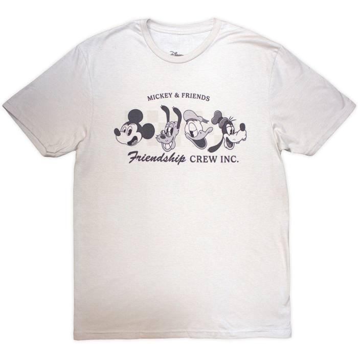 Disney Unisex T-Shirt: MM Friendship Crew Inc (natural) 222267