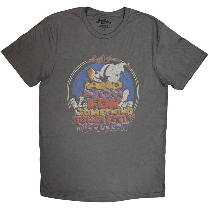 Monty Python Unisex T-Shirt: And Now For... (Charcoal Grey) 222348