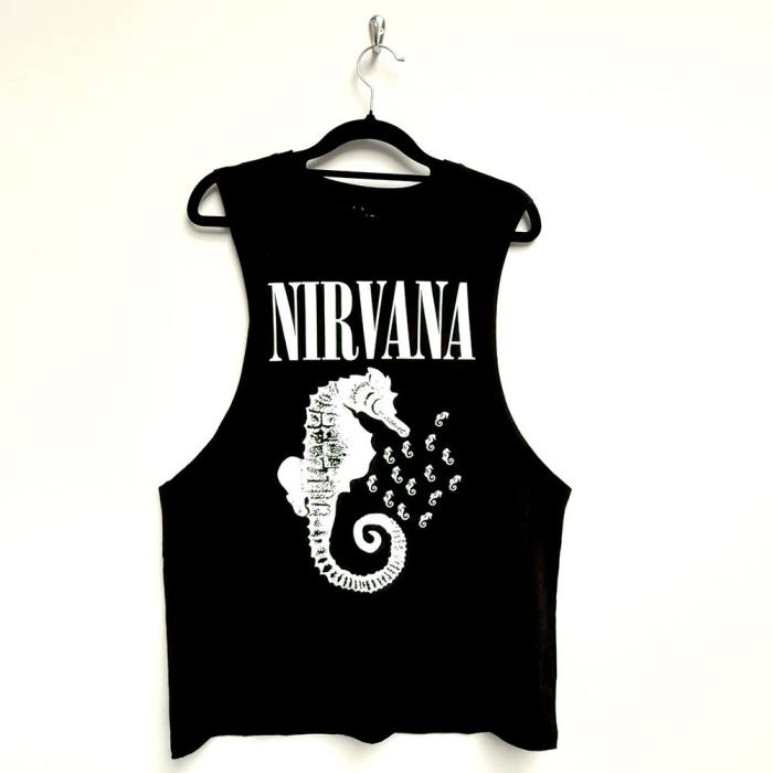 Nirvana Seahorse majica brez rokavov 222529