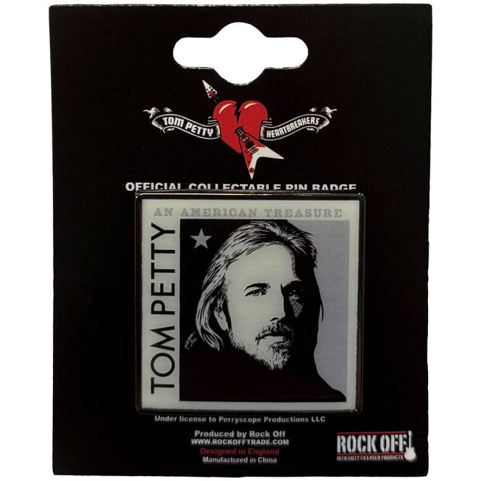 Tom Petty & The Heartbreakers Pin Badge American Treasure 222712