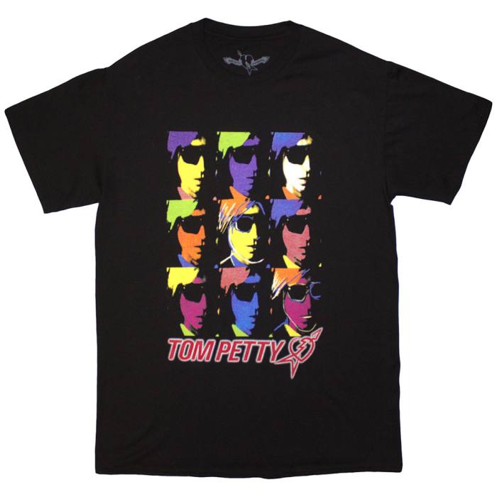 Tom Petty & The Heartbreakers Unisex T-Shirt: Nine Toms (Black) 222715
