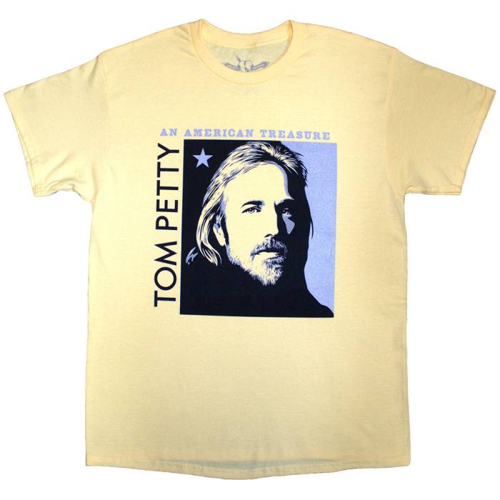 Tom Petty & The Heartbreakers Unisex T-Shirt: American Treasure (rumen) 222733