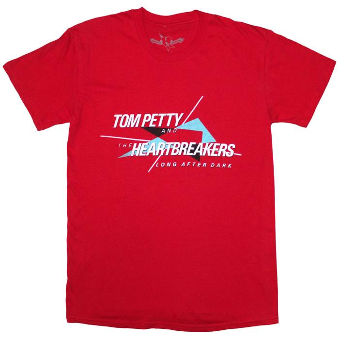 Tom Petty & The Heartbreakers Unisex T-Shirt: Long After Dark (Red) 222745