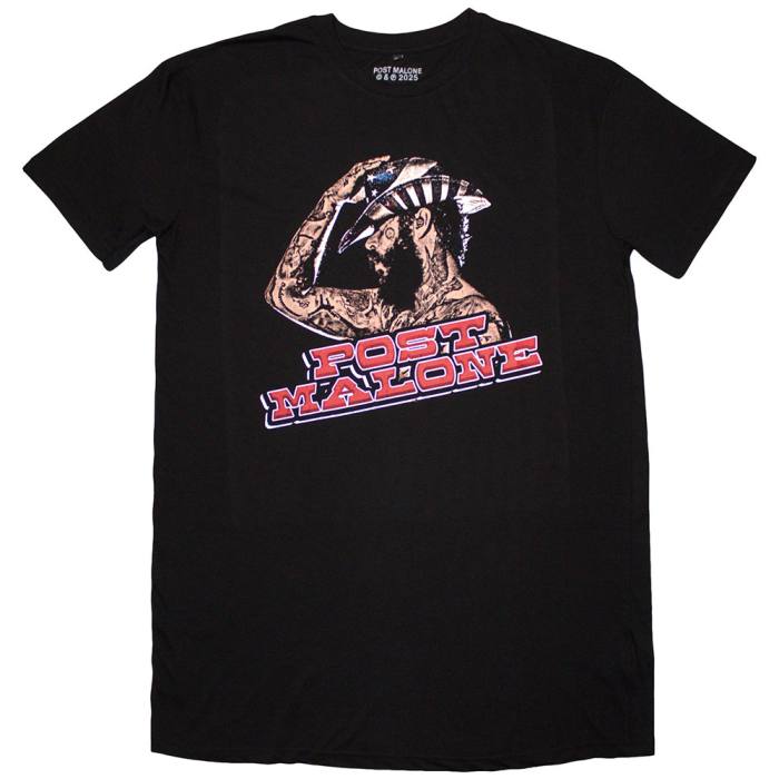 Post Malone ženski T-Shirt Dress – Cowboy Hat (črn) 222816