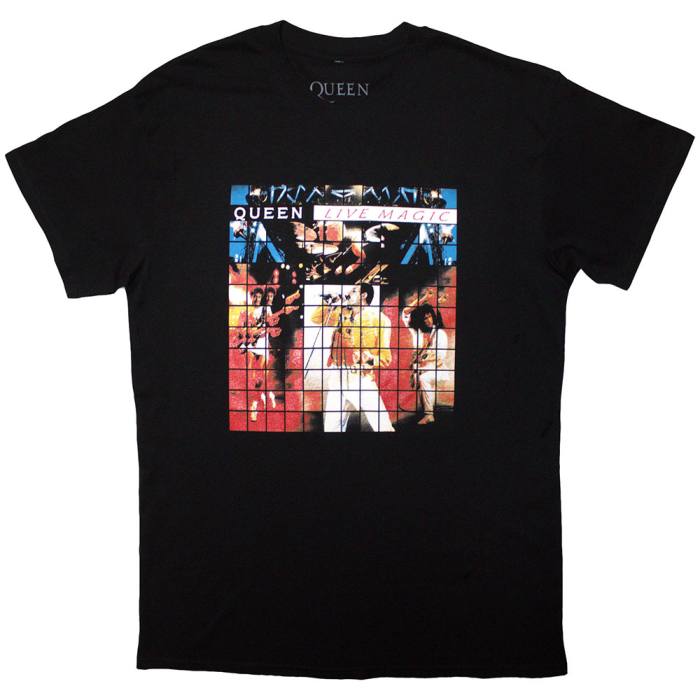 Queen Unisex T-Shirt: Live Magic (črna) 222952