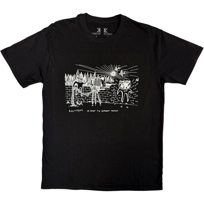 Radiohead Unisex Organic T-Shirt Despot (črna) 223104