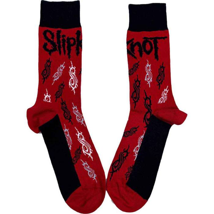 Slipknot Unisex Ankle Socks: Tribal S (Red) (UK Size 4 - 7) 223284