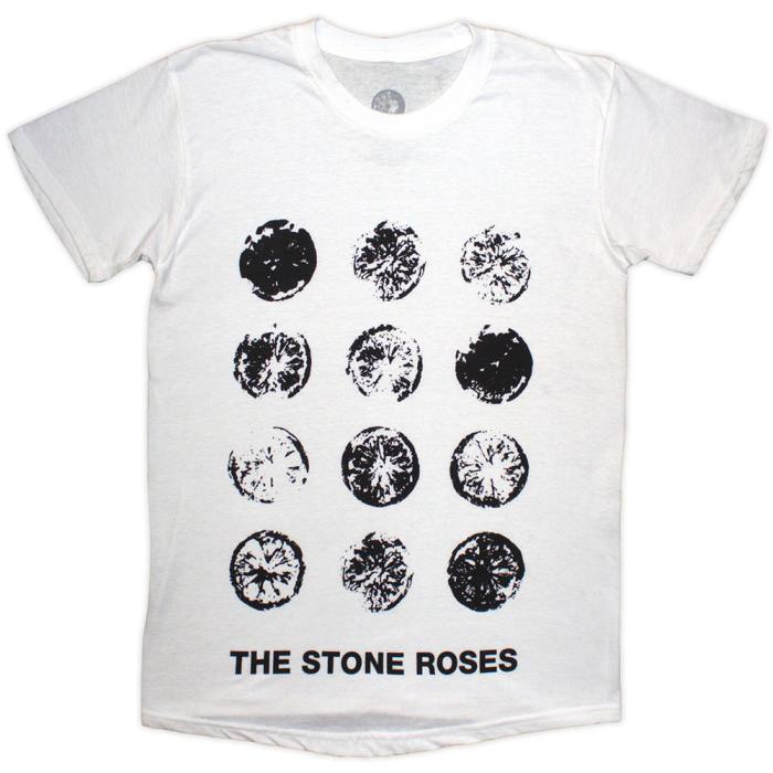 The Stone Roses Unisex T-Shirt Lemons Grid (bela) 223611