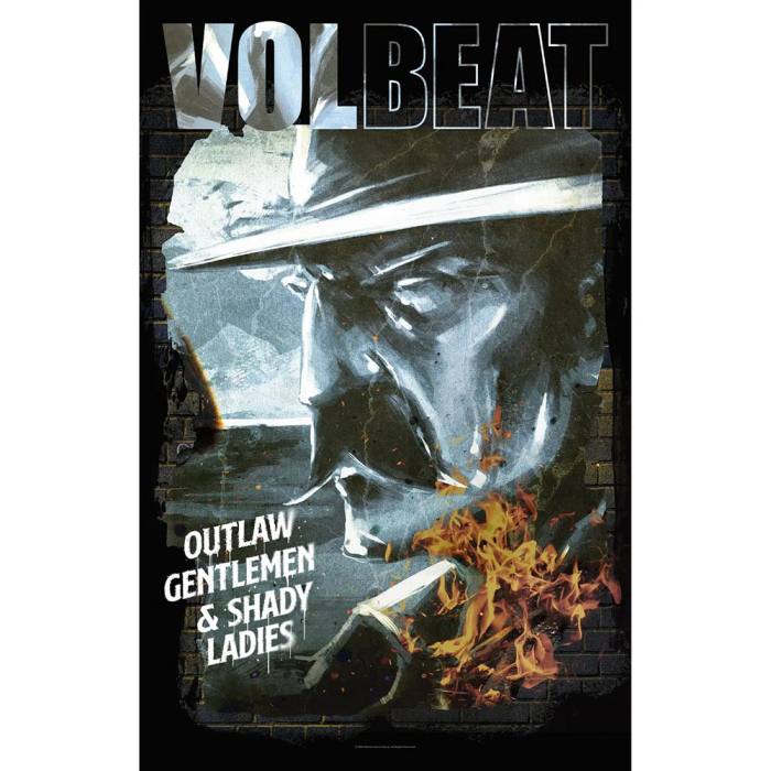 Volbeat Tekstilni Poster – Outlaw Gentlemen 223914