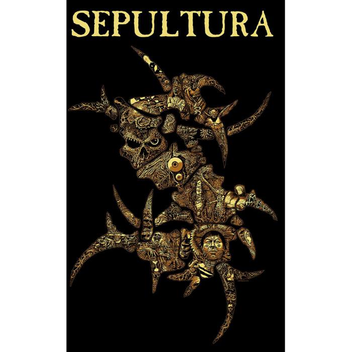 Sepultura Tekstilni Poster: Discography 223921