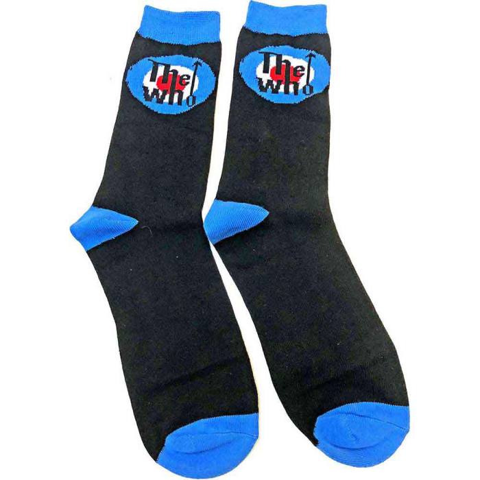 The Who Unisex Nogavice: Target Logo (Črne) 224058