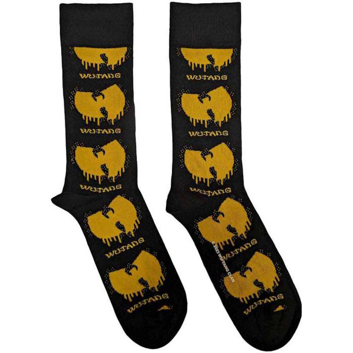 Wu-Tang Clan unisex nizke nogavice Dripping Logo (črne) 224121