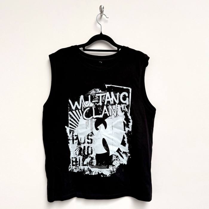 Wu-Tang Clan Unisex Tank T-Shirt: Graffiti (Črna) 224129