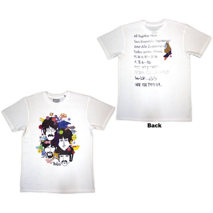 The Beatles Yellow Submarine Heads Collage T-Shirt 224159