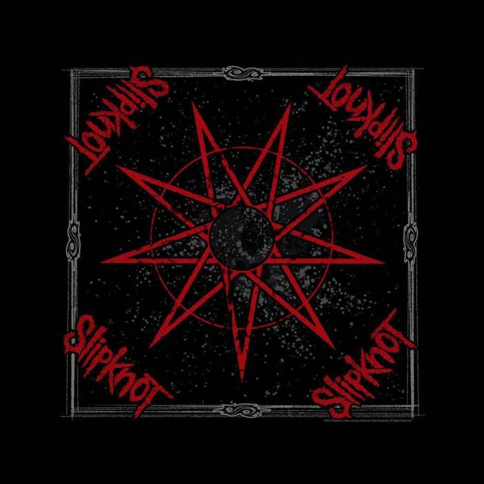 Slipknot Unisex Bandana: Nine Pointed Star 225488