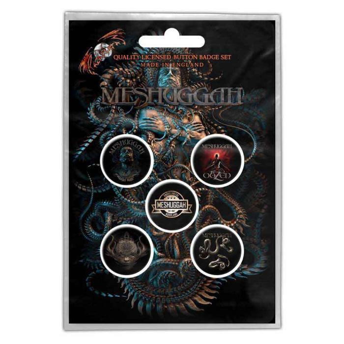 Meshuggah Button Badge Pack: Violent Sleep of Reason (Retail Pack) 225673