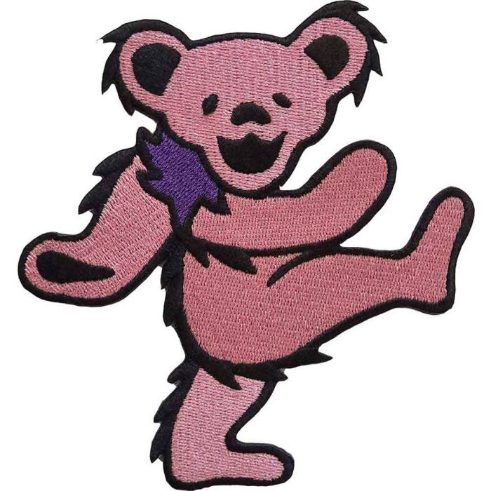 Grateful Dead Standard Patch: Roza Plešoči Medved 233506