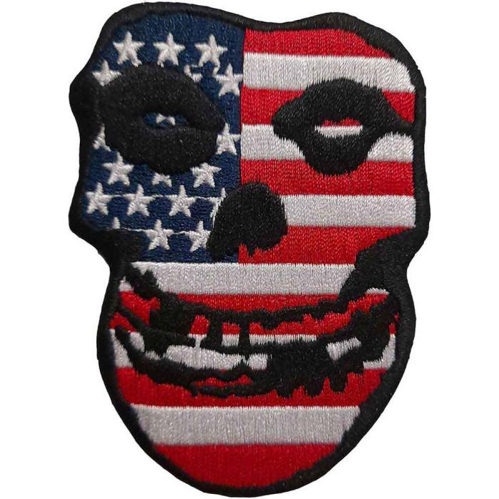 Našitek Misfits – USA Skull 238075