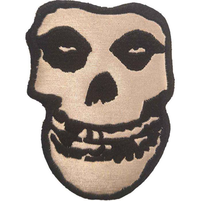 Našitek Misfits – Gold Skull 238081
