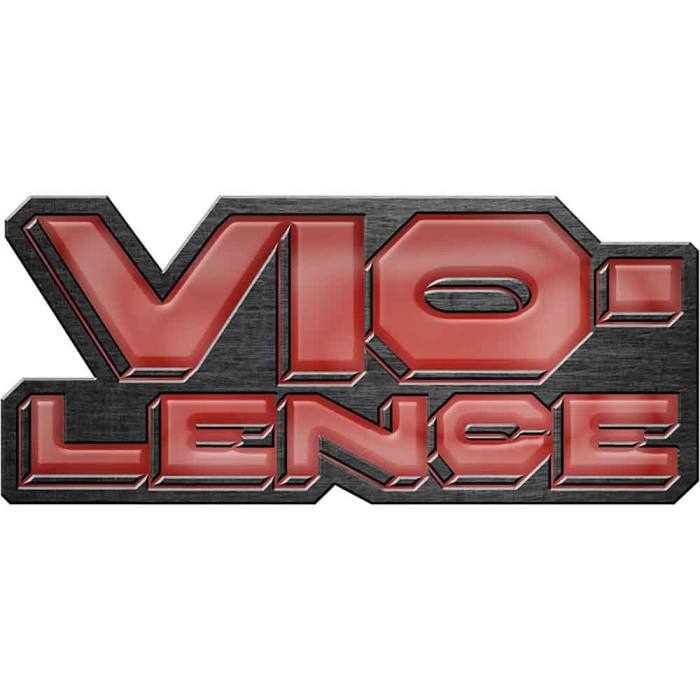Vio-Lence Pin Badge: Logo 240521