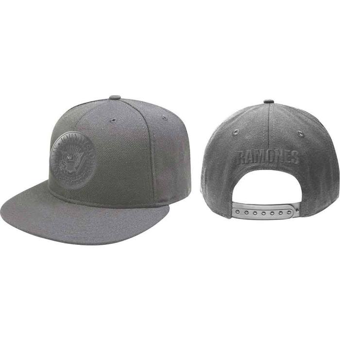 Ramones Unisex Snapback Cap: Presidential Seal (Siva) 242201
