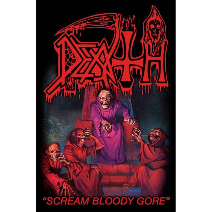 Death Textile Poster: Scream Bloody Gore 246716