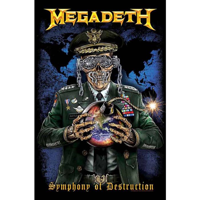 Megadeth Textile Poster: Symphony of Destruction 246764