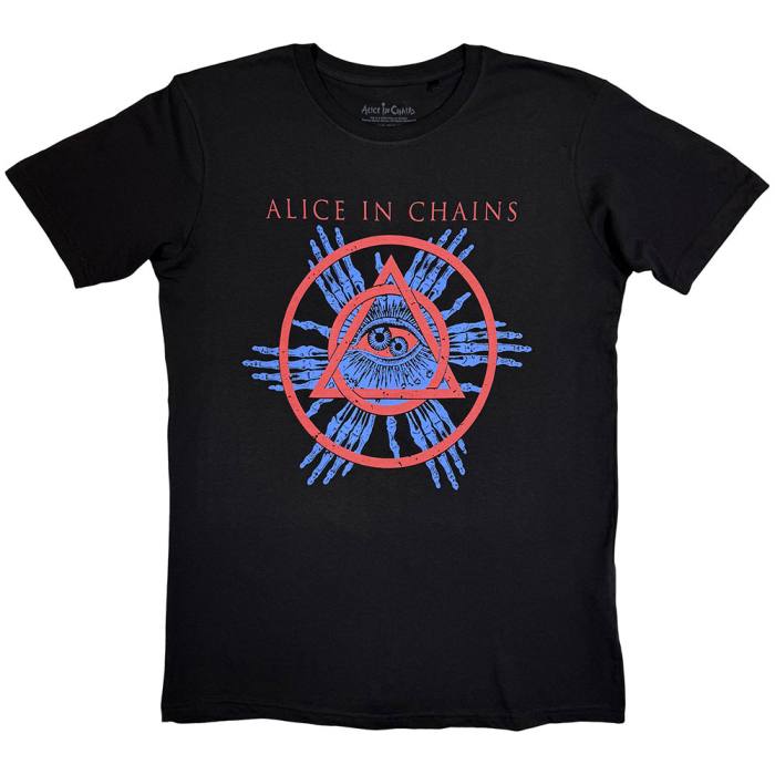 Alice In Chains Unisex T-Shirt: Circle Triangle (Črna) 248245