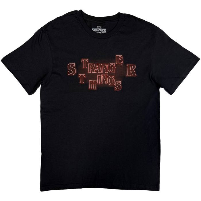 Stranger Things Neon Logo Unisex T-Shirt 248598