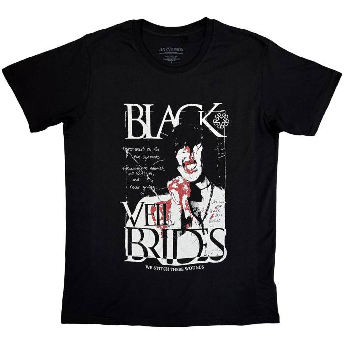 Black Veil Brides Unisex T-Shirt: Stitch These Wounds (črn) 248718