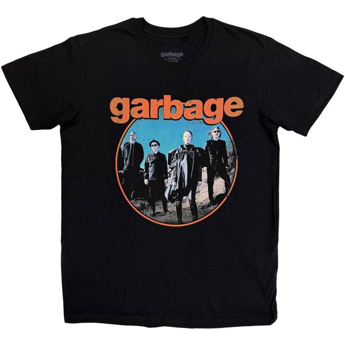 Garbage T-Shirt Band Circle (črn) 249032